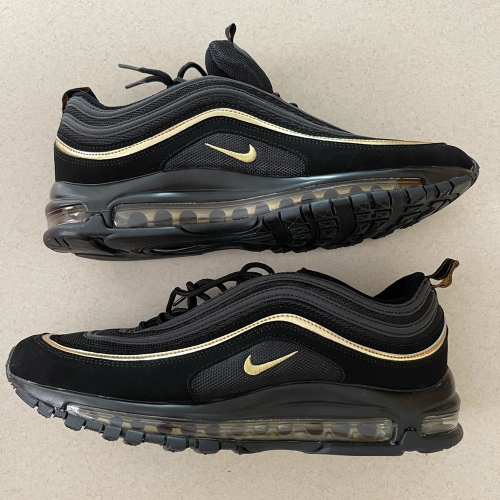 AIR MAX 97 'BLACK METALLIC GOLD'